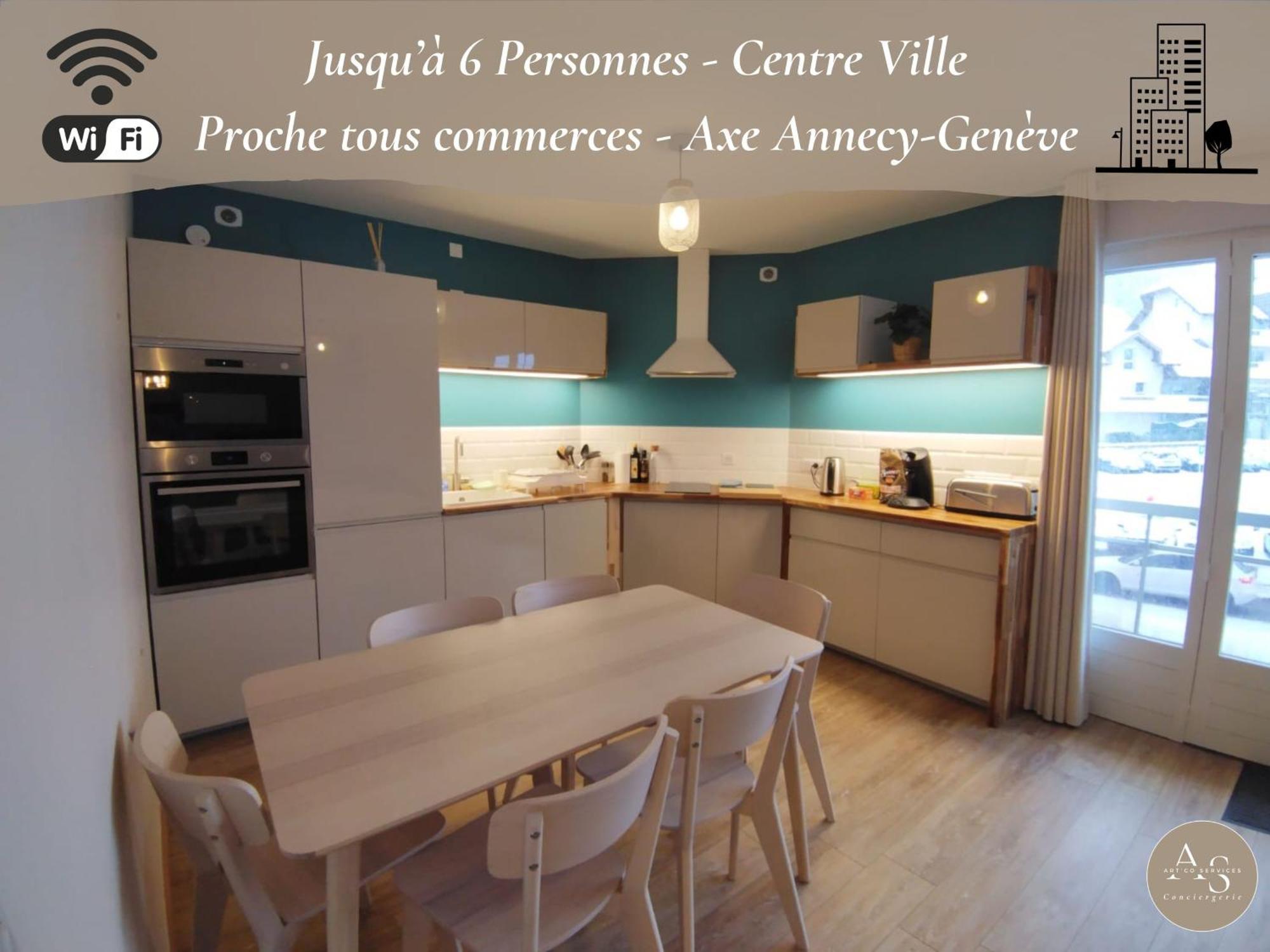 L'Ecrin Connecte-Axe Annecy-Geneve-Wifi-Confort Cruseilles Exterior foto